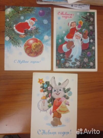 Открытки худ.Зарубина.15 шт чистые