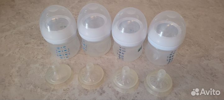 Бутылочки и соски Avent