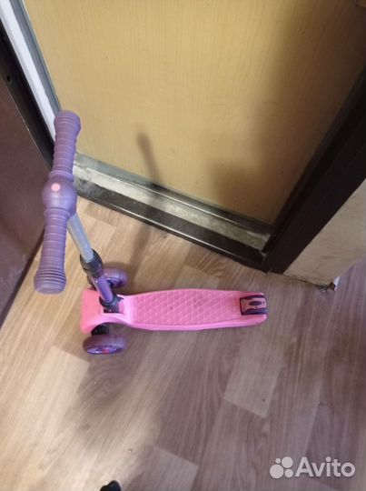 Самокат детский трехколесный бу