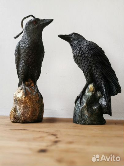 Свеча или статуэтка - Чёрный Ворон, алтарная