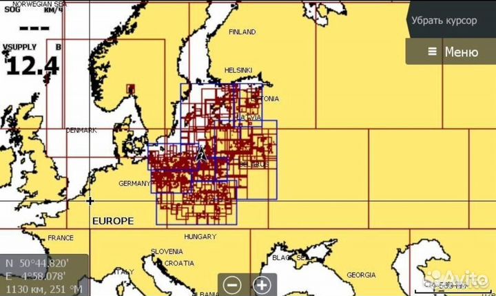 Карты глубин C-Map, Navionics Калининград