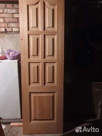 Двери из массива сосны под покраску