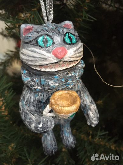 Чеширский кот из ваты