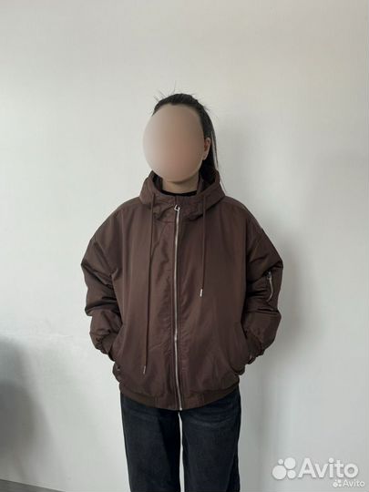 Куртка бомбер стильная женская молодежная