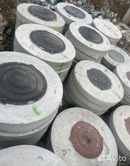 Бетонные жби кольца