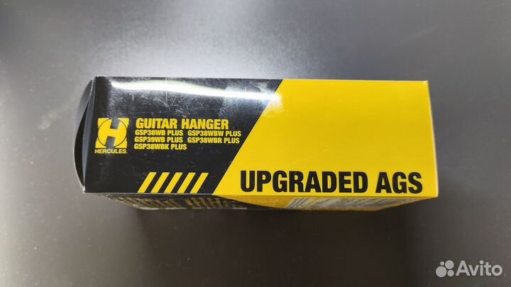 Крючок для гитары настенный Hercules GSP38WBK Plus