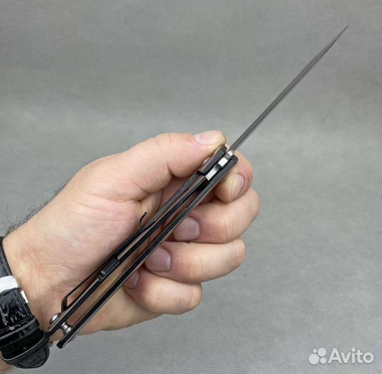 Складной нож Silver Tanto (сталь D2)