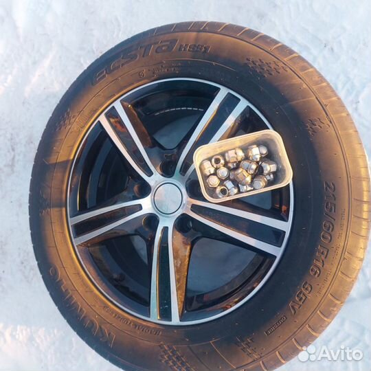 Летняя резина с дисками r16 kumho