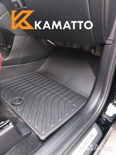 Ковры в салон Kamatto 3D Hyundai Palisade
