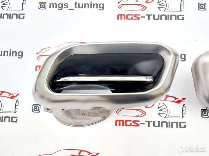 Насадки на выхлоп Maybach хром Mercedes GLS X167