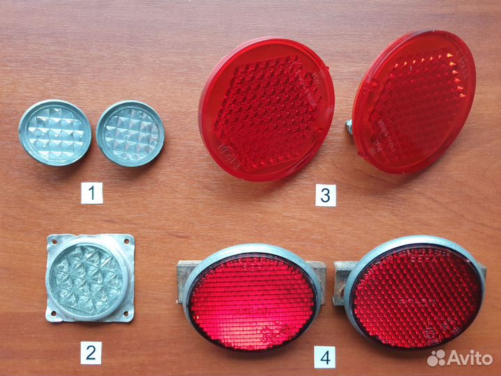 Отражатели. Катафоты. СССР