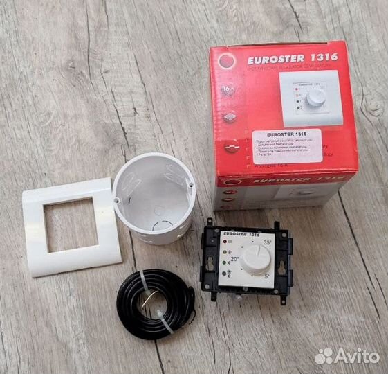 Терморегулятор для теплого пола Euroster 1316