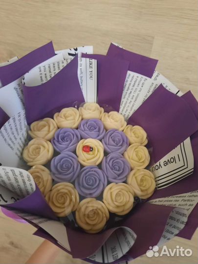 Шоколадные цветы на 1 сентября