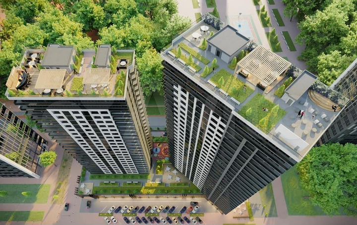 Квартира-студия, 25,6 м² (Грузия)