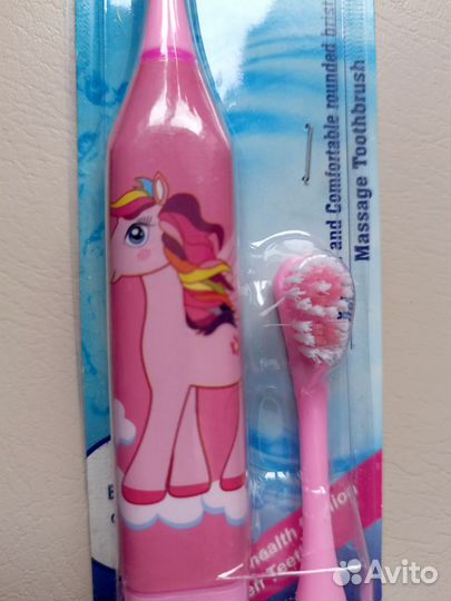 Электрическая зубная щётка детская