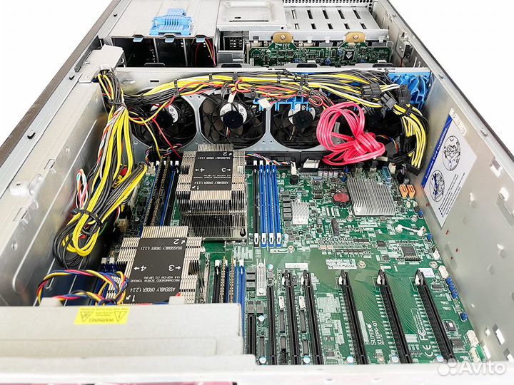 Сервер Supermicro 7049GP-TRT 2xGold 6154 512Gb