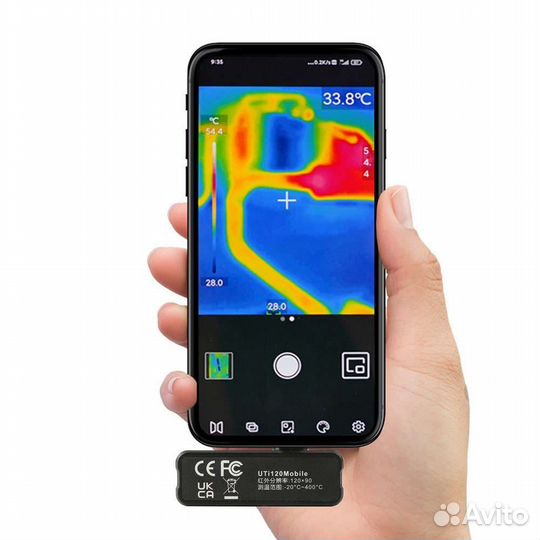 Тепловизор для телефона с type-c