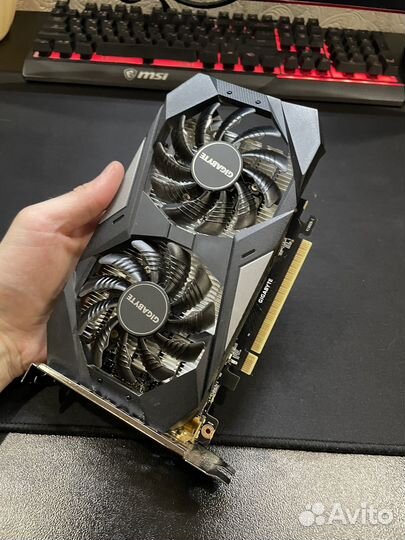 Видеокарта Gigabyte GeForce GTX 1650 OC