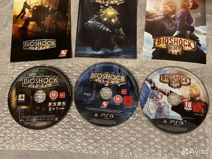 Bioshock все части Sony PS3 лицензия