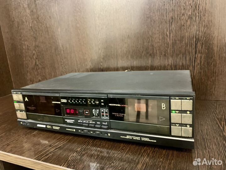 Дека кассетная Вега 122С