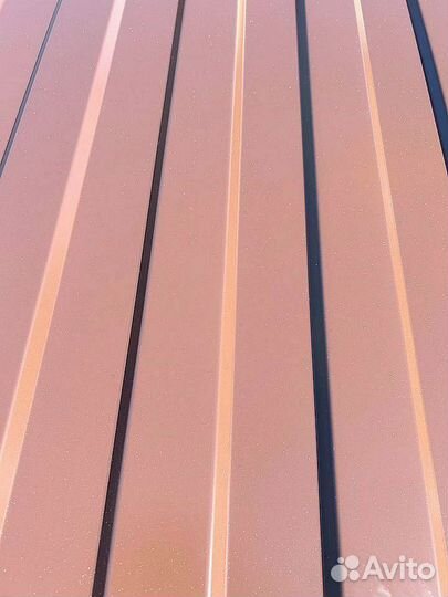 Профнастил С8 шоколад (цена за лист)