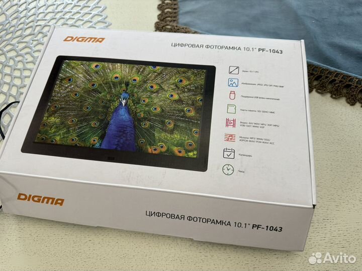 Цифровая фоторамка новая 10