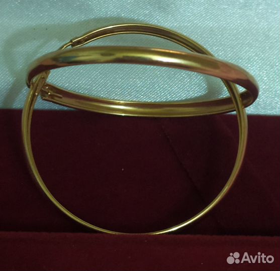Золотые серьги конго 585