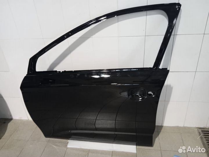 Дверь передняя левая citroen C4 (B73R) черная