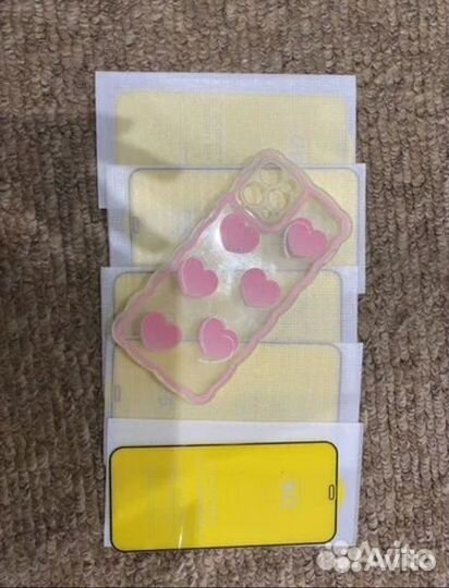 Стекла защитные и чехол на iPhone 12 pro