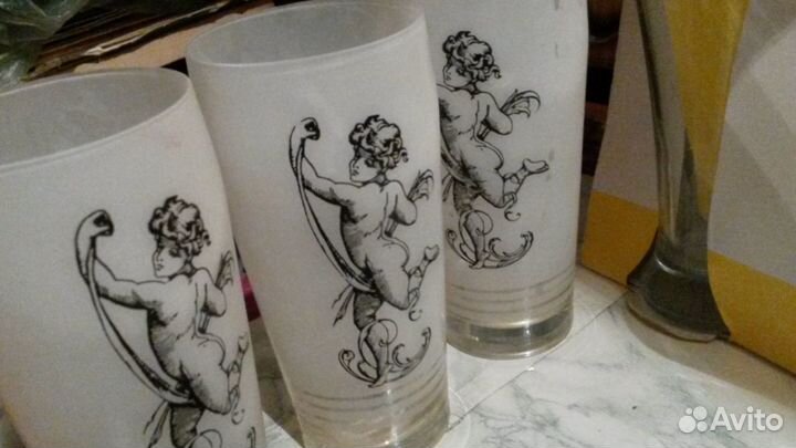 Бокалы стеклянные россия