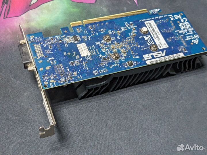 Видеокарта asus GT 1030 2GB Silent