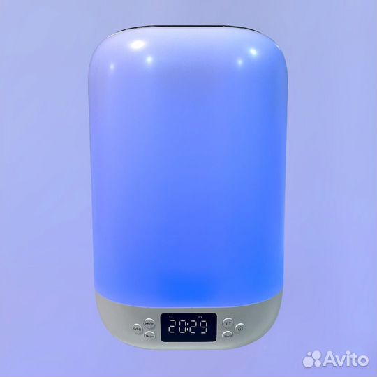 Портативная колонка musky MS8 ambient light WH