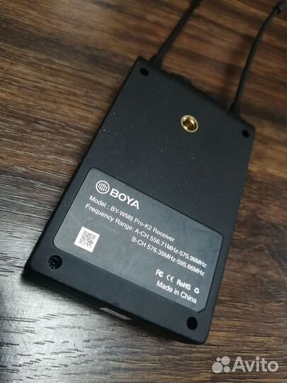 Радиопетличка Boya by-wm8 pro k2