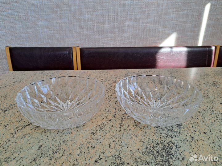 Салатник стекло, хрусталь СССР