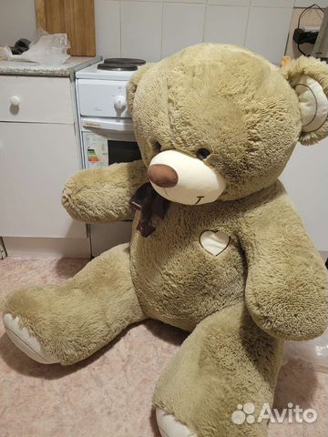 Плюшевый медведь 2 метра