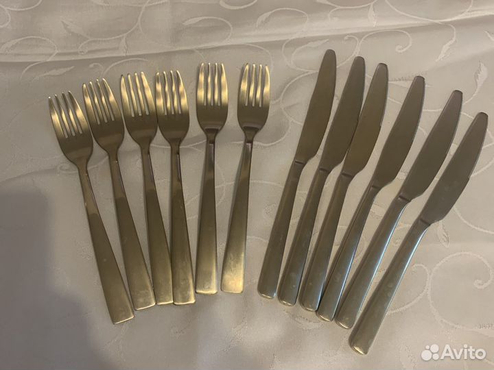 Набор ножей и вилок Home club