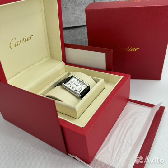 Часы cartier tank мужские