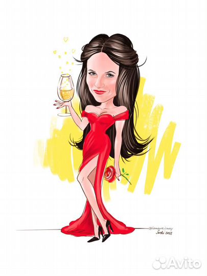 Шаржи, Портреты, Иллюстрации