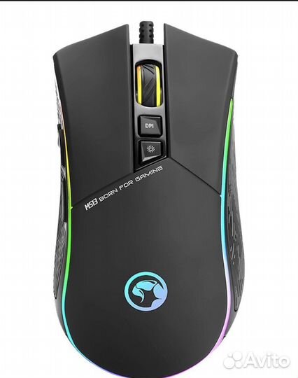 Мышь проводная Marvo M513 с подсветкой RGB