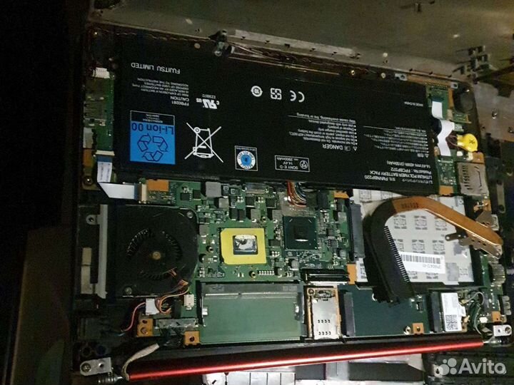 Fujitsu siemens u772 разбор