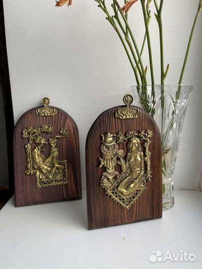 Дэкор для дома, металл, дерево