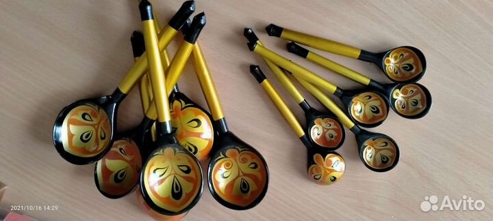 Ложки хохлома