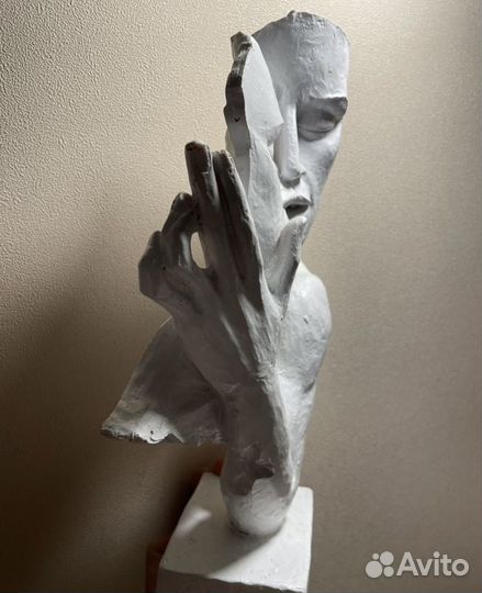 Влюбленная пара (гипс) ручная работа