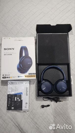 Беспроводные наушники sony wh-ch700n