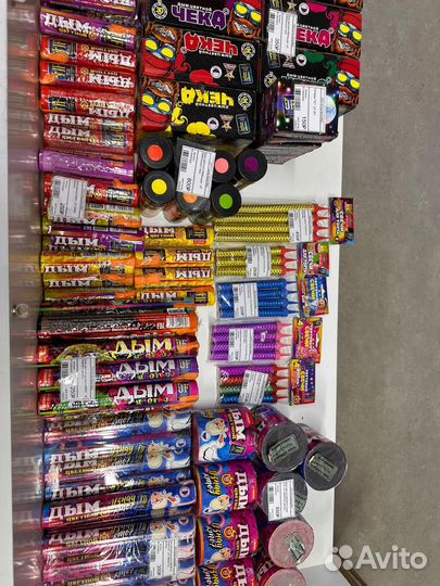 Свечи для торта, салют, фонтан