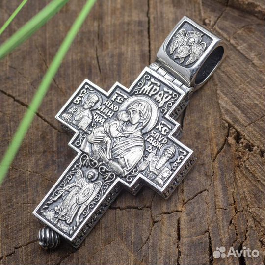 Крестик Распятие Христово серебро 925