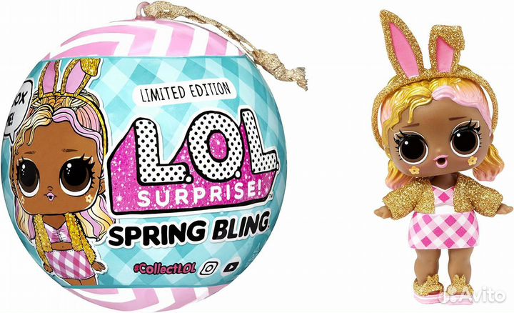 LOL Surprise Spring Bling Boss Bunny и Candy Q.T