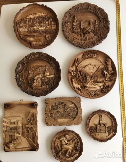 Тарелка декоративная винтажная гдр