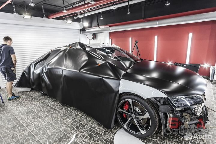 Оклейщик броне плёнки в детейлинг центр