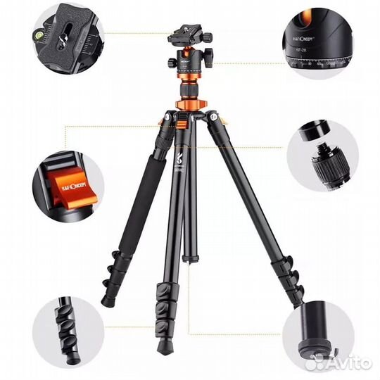 Штатив для фотоаппарата K&F Concept SA234
